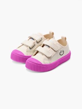 Happy Nocnoc Lollipop Canvas Sneakers Pink Sole Kids US 7C EU 23